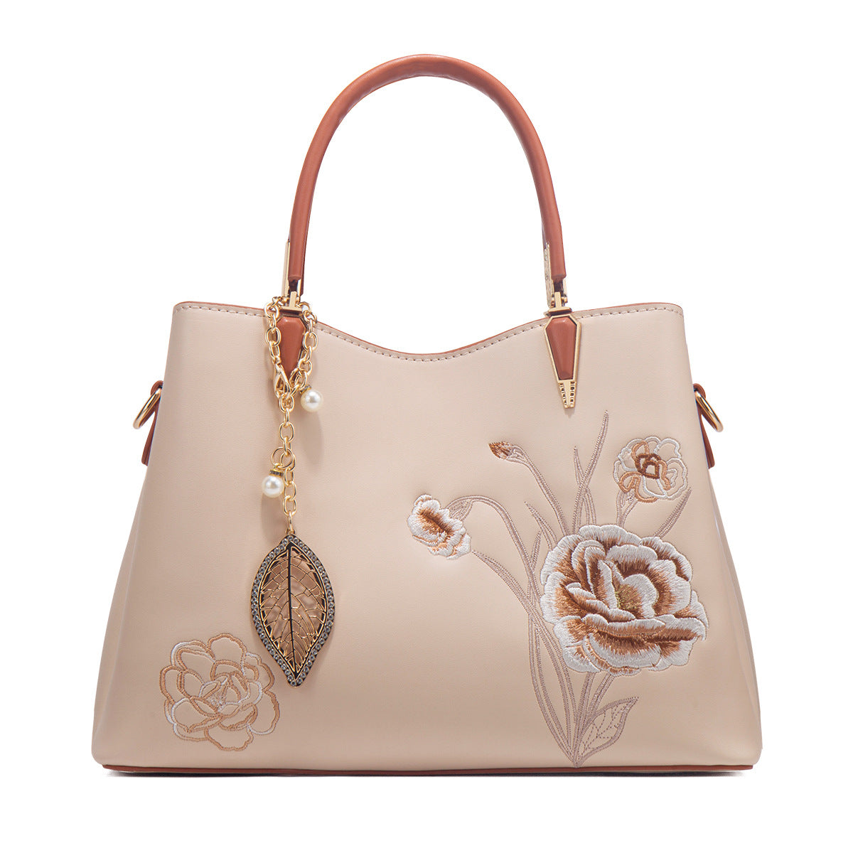 Women's Chinese Style Large Capacity Portable Lady Handbags