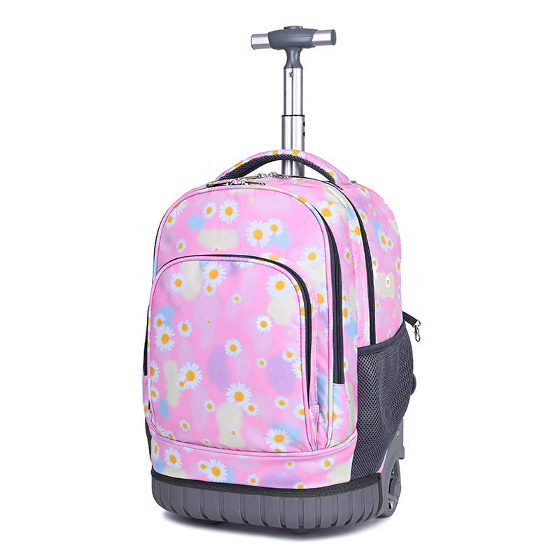 Charming Creative Printed Bull Stair Climbing Elementary School Students' Schoolbags
