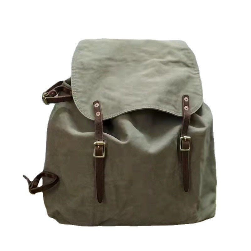 Women's & Men's & Washed Worn Retro Heavy Canvas Backpacks