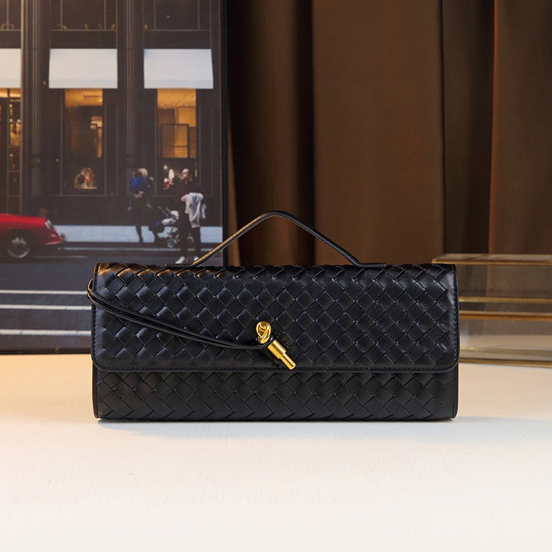 Hand-woven Everyday Joker Baguette Fashion Horizontal Handbags