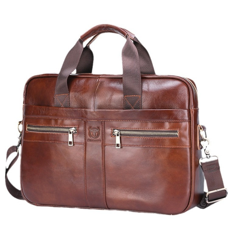 Leather Goods Top Layer Fashion Vintage Bags