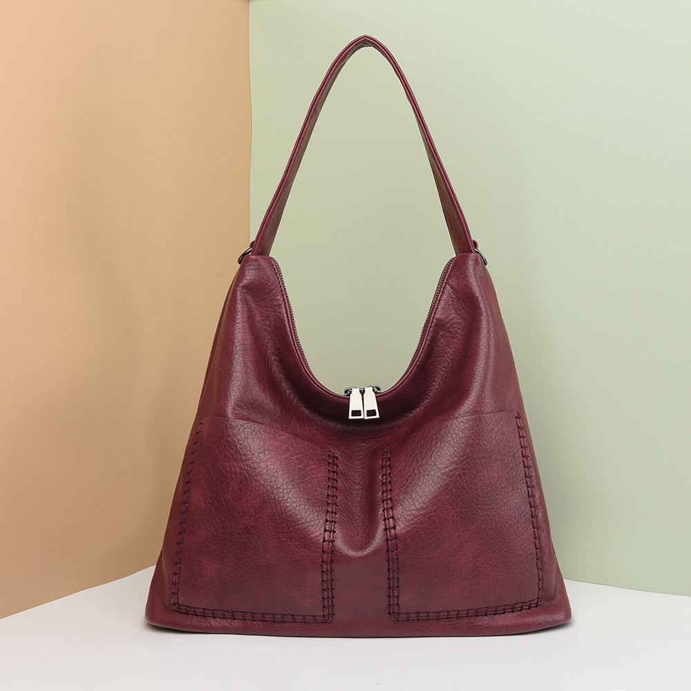 Women's Fashion Simple Large Capacity Idle Style Tote Bags
