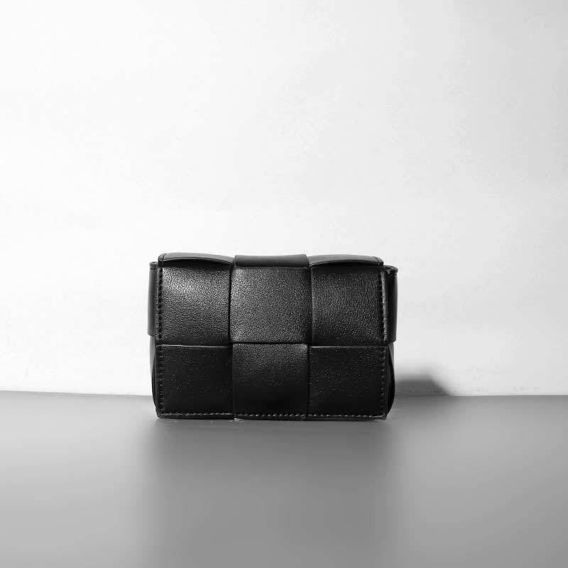 Cowhide Soft Leather One Plaid Pouch Shoulder Bags
