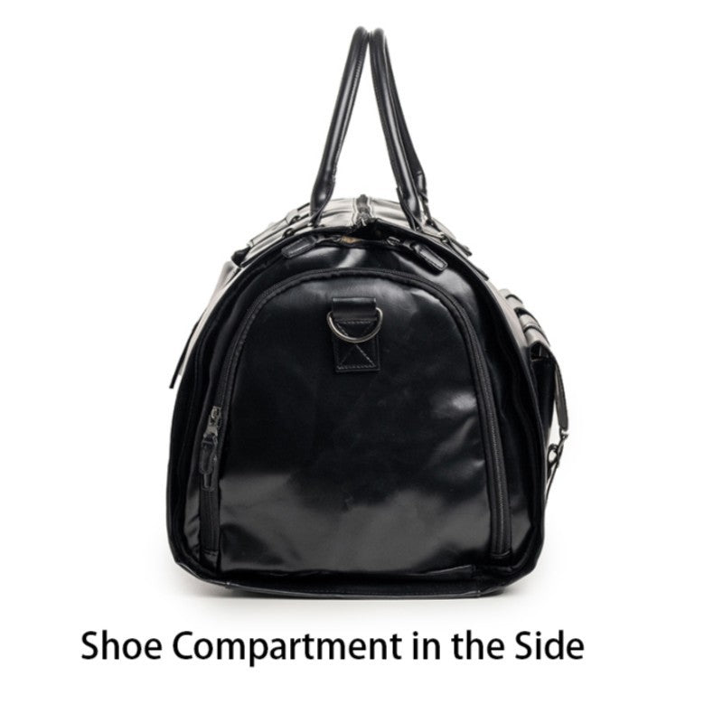 Women's & Men's & Convertible Portable Folding Garment Overnight Gym Bags
