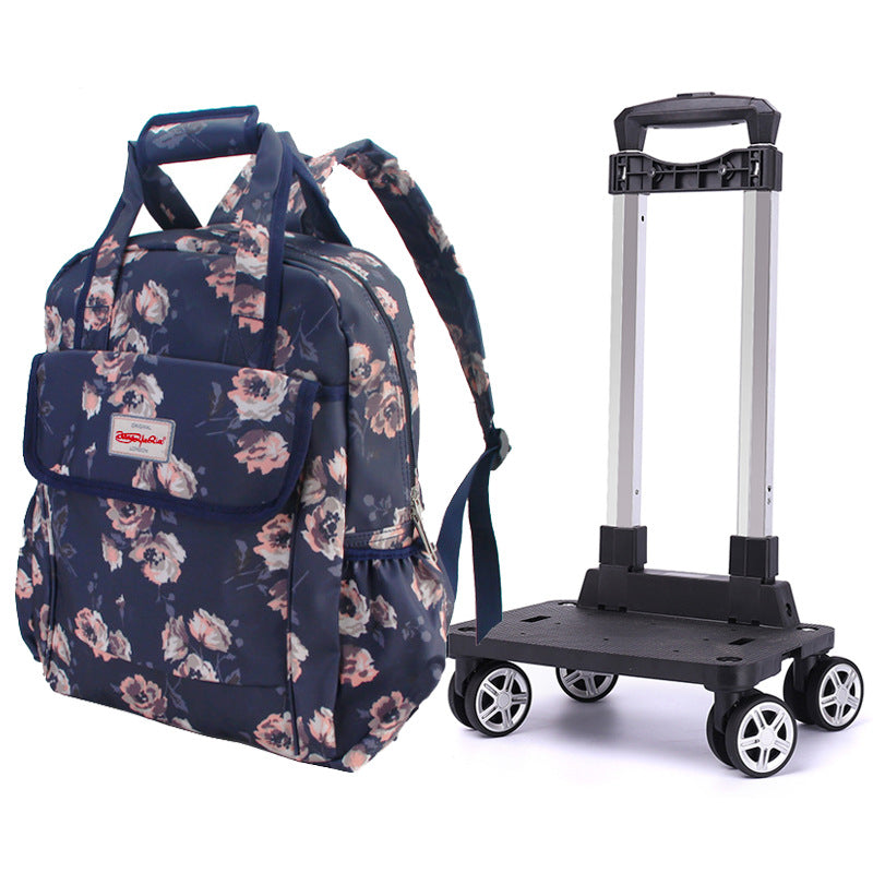 Men's Charming Large Capacity Black Boarding Travel Bags