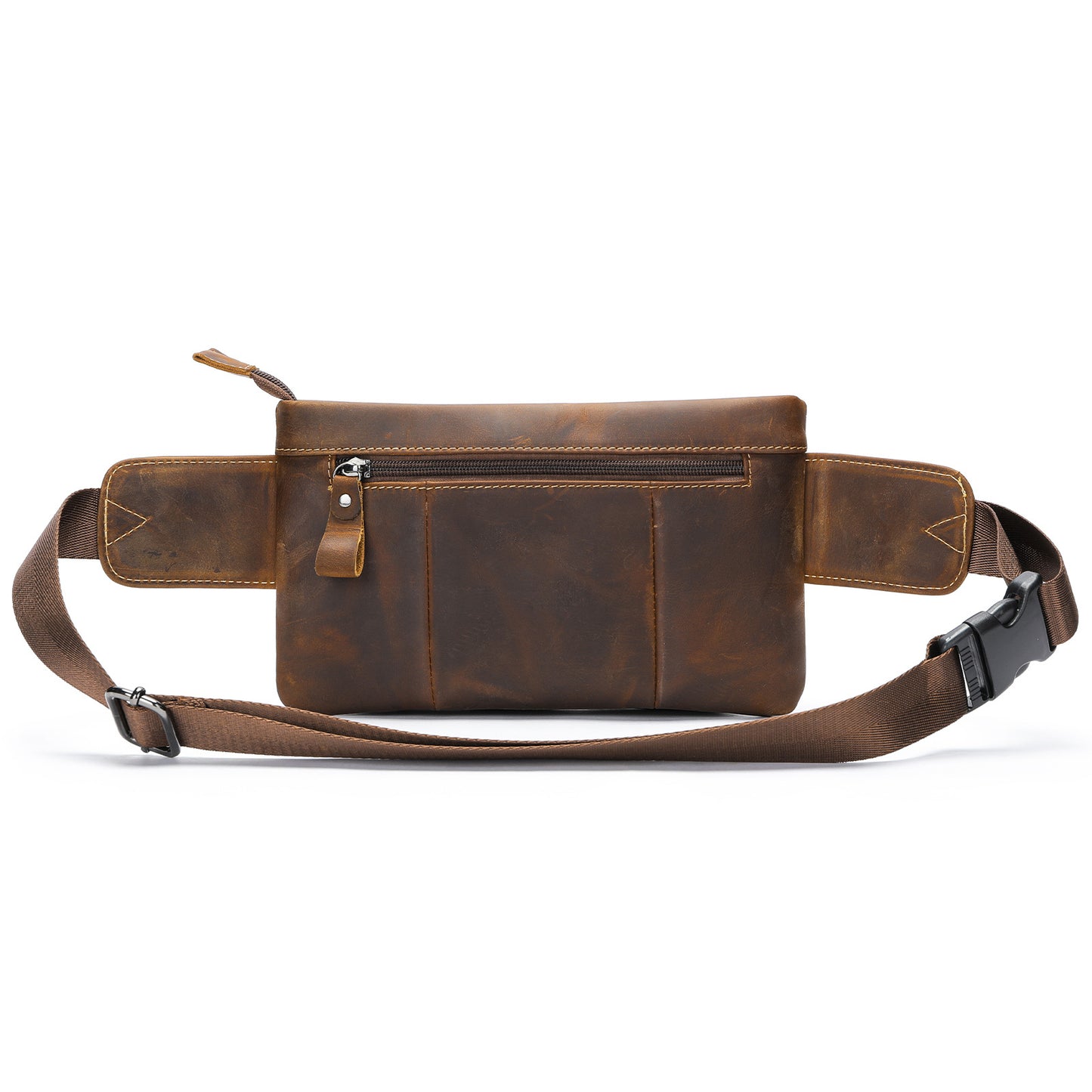 Men's Crazy Horse Special Genuine Leather Commuter Men's Waist Packs
