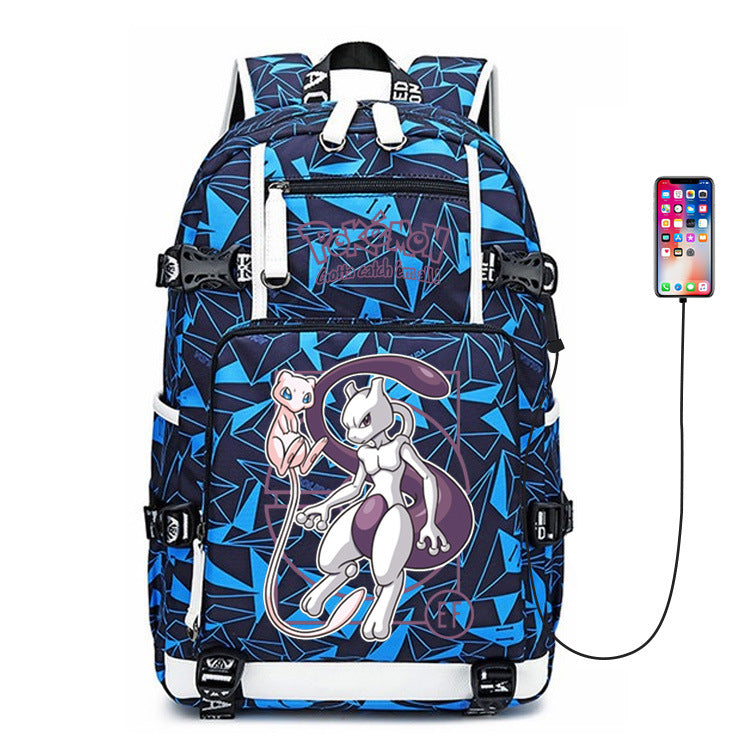 Men's Cool Magic Large Capacity Personality Elementary School Students' Schoolbags