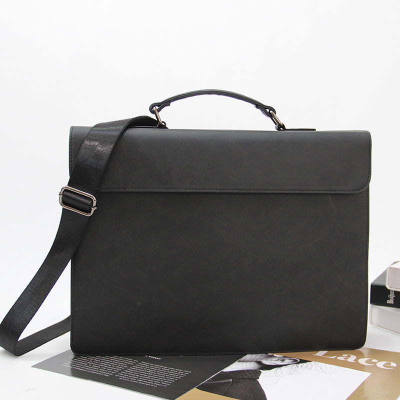 Men's Cool Retro Korean Fashion Business Men's Briefcases