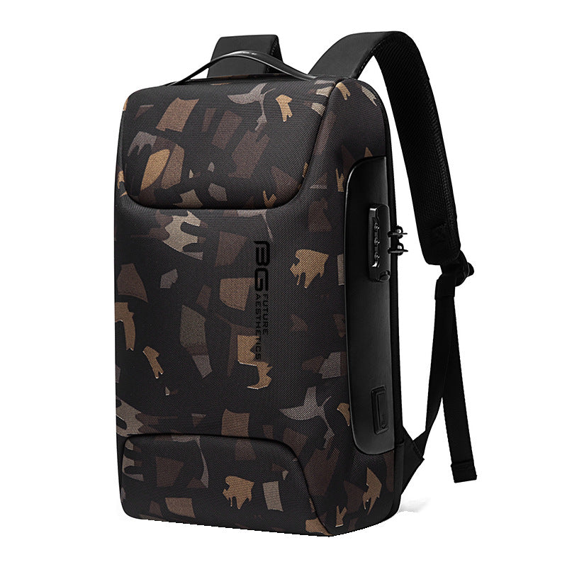 Men's Charming Bange Waterproof Business Daily Backpacks