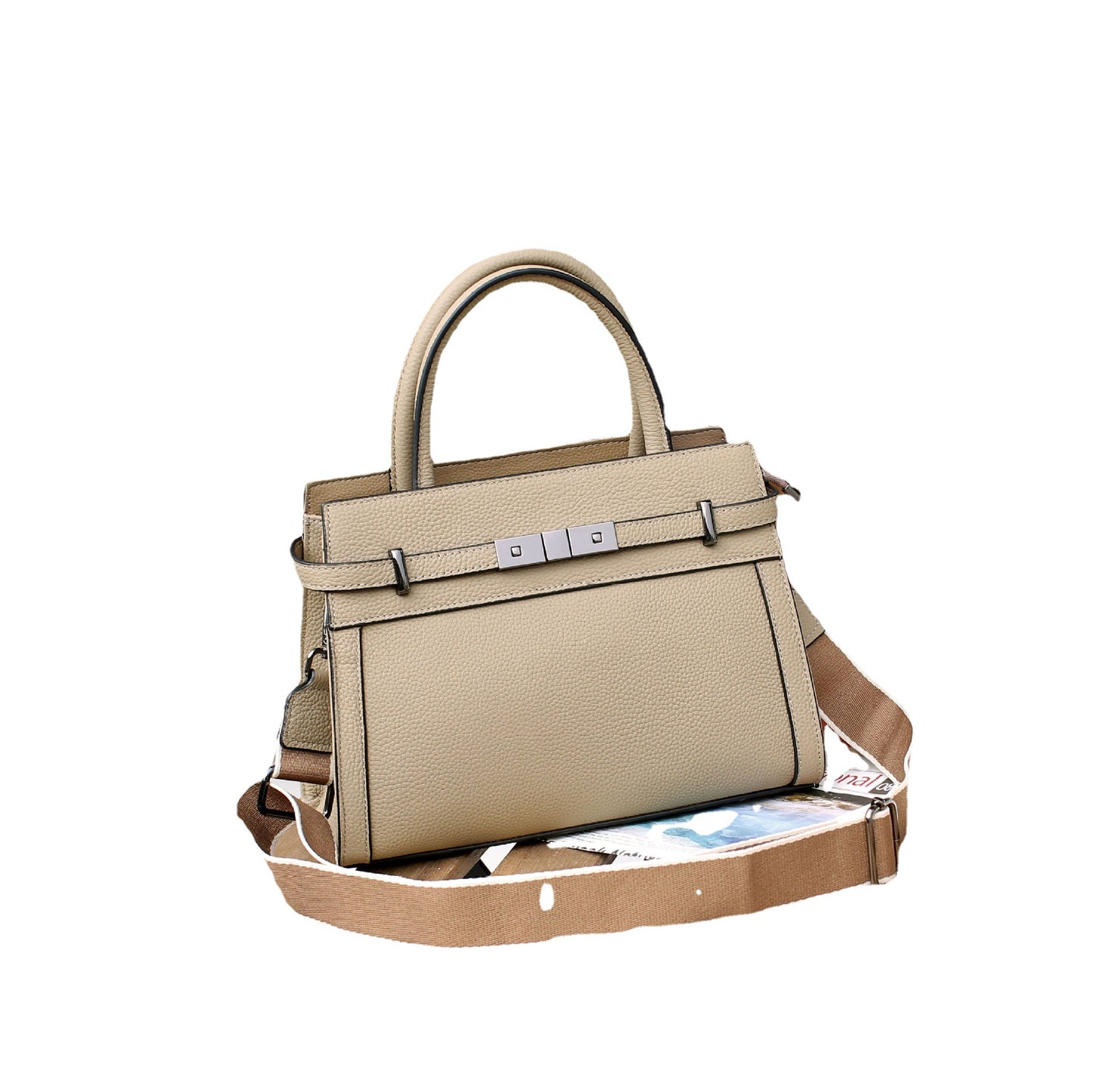 Women's Cowhide Lady's Fashion Large Capacity Shell Shoulder Bags