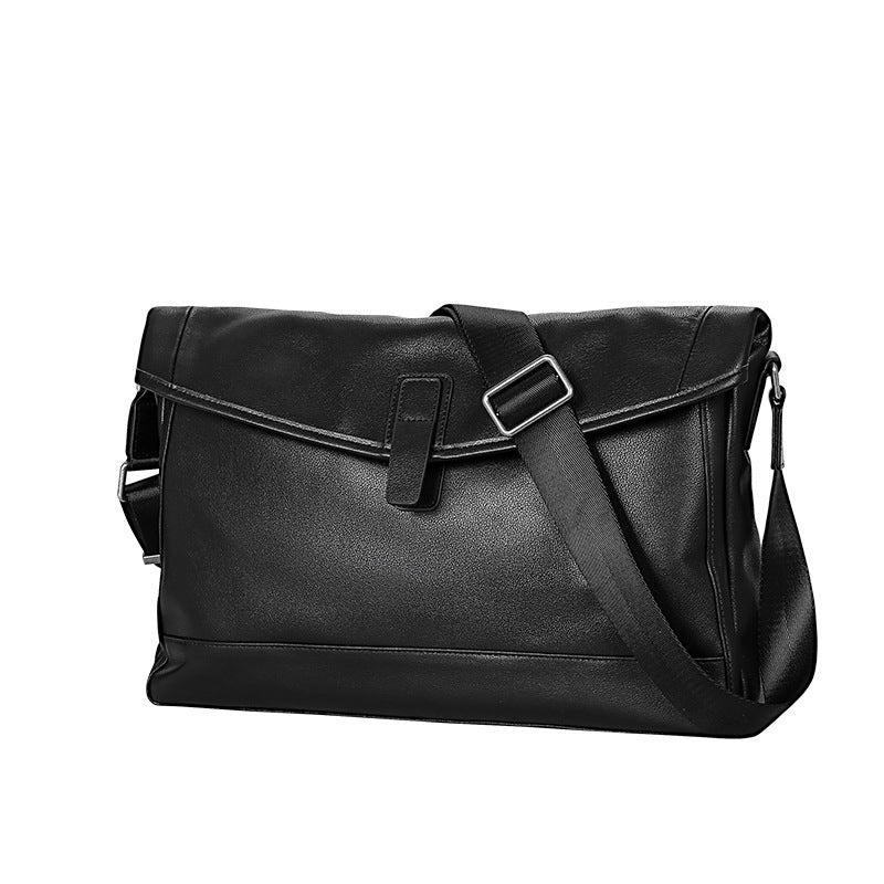 Men's First Layer Cowhide Business Large Capacity Men's Messenger Bags