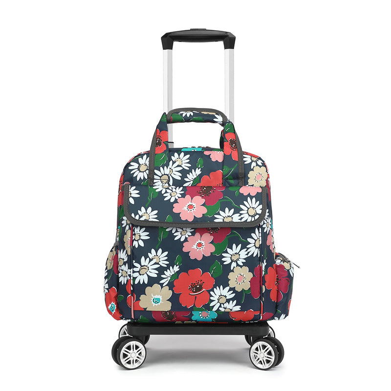 Trendy Foldable Mini Portable Boarding Cloth Travel Bags