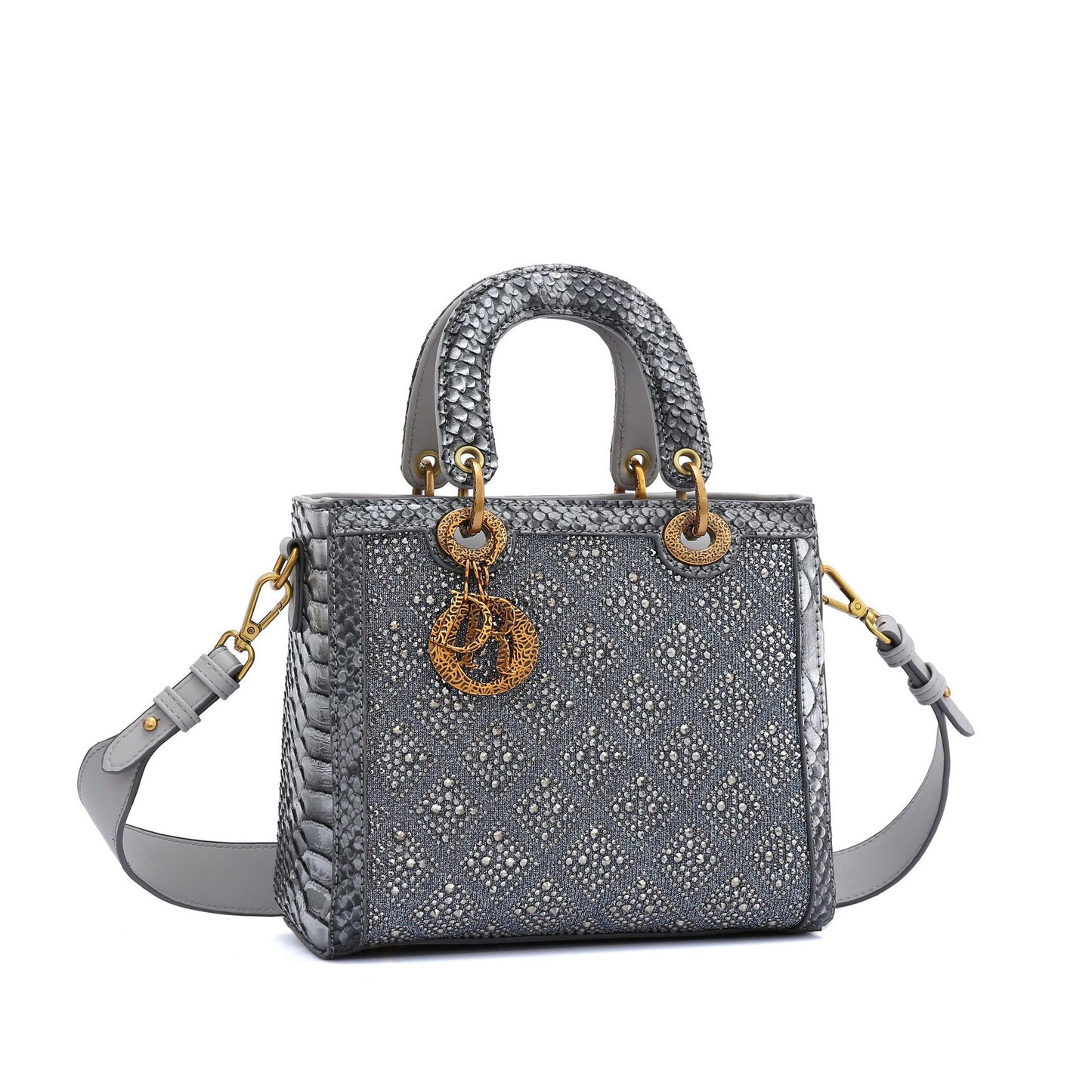 Women's Snake Pattern Diana Popular Style For Crossbody Bags