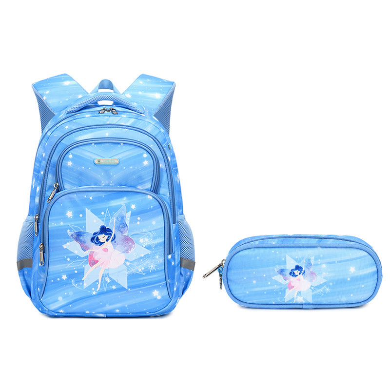 Boys Grade Stylish Lightweight Hu Ji Elementary School Students' Schoolbags