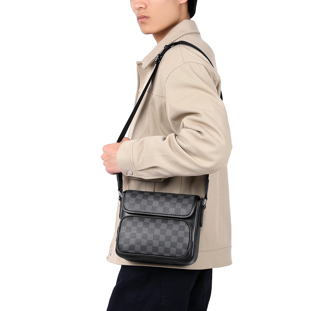 Men's Cool Trendy Fashion Flap High-grade Shoulder Bags