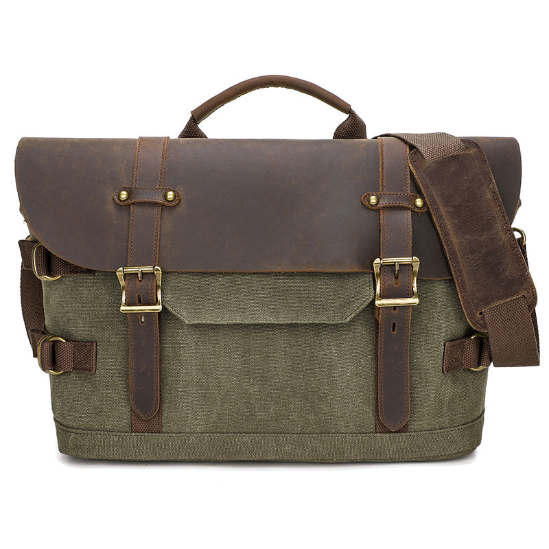 Men's Durable Stylish Canvas Vintage Computer Men's Messenger Bags