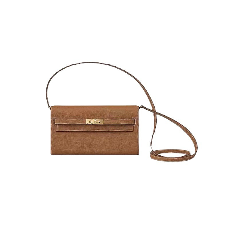 Women's Kelly Long Cowhide Clutch Position Backpacks