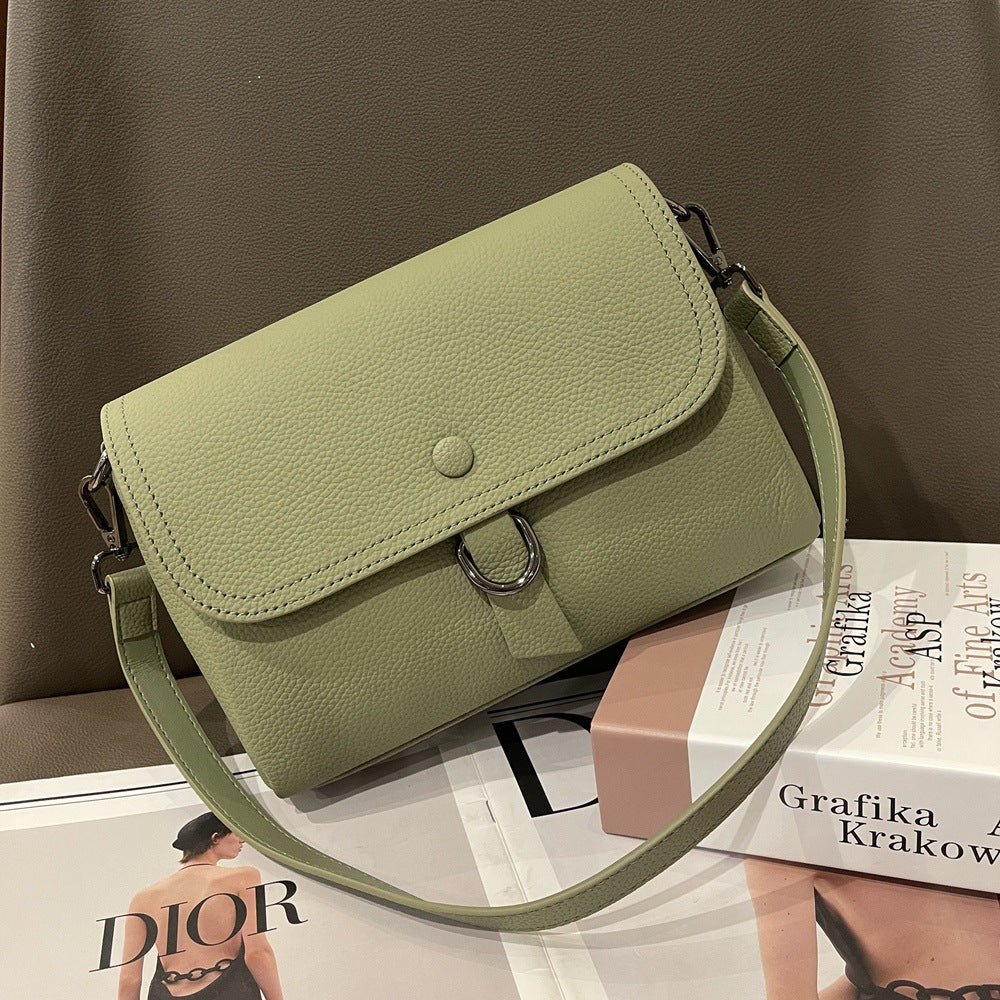 Women's Fashionable High-grade First Layer Cowhide Genuine Bags
