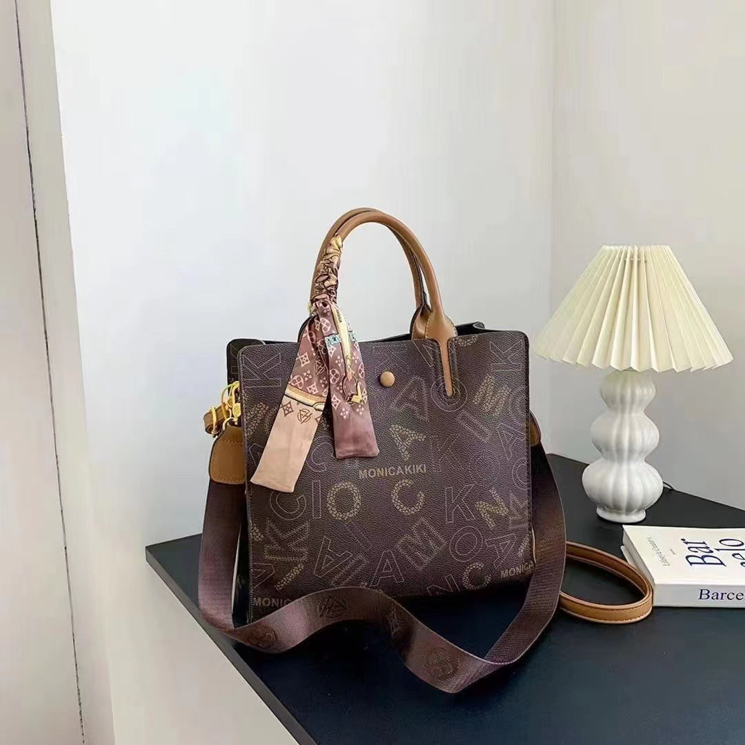 Women's Fashion Large Capacity Totes Simple Portable Tote Bags