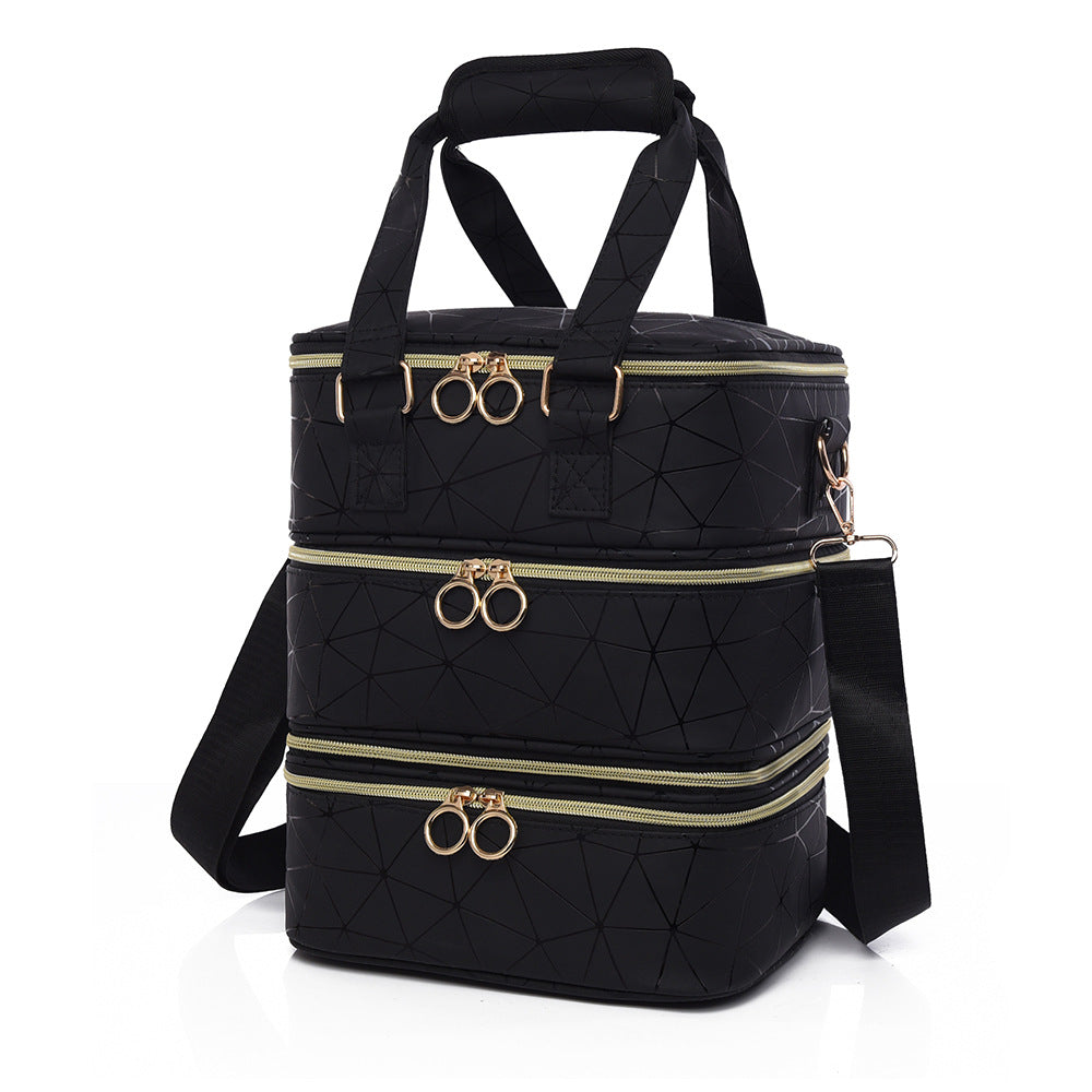 Polish Bottles Large Capacity Double Portable Bags