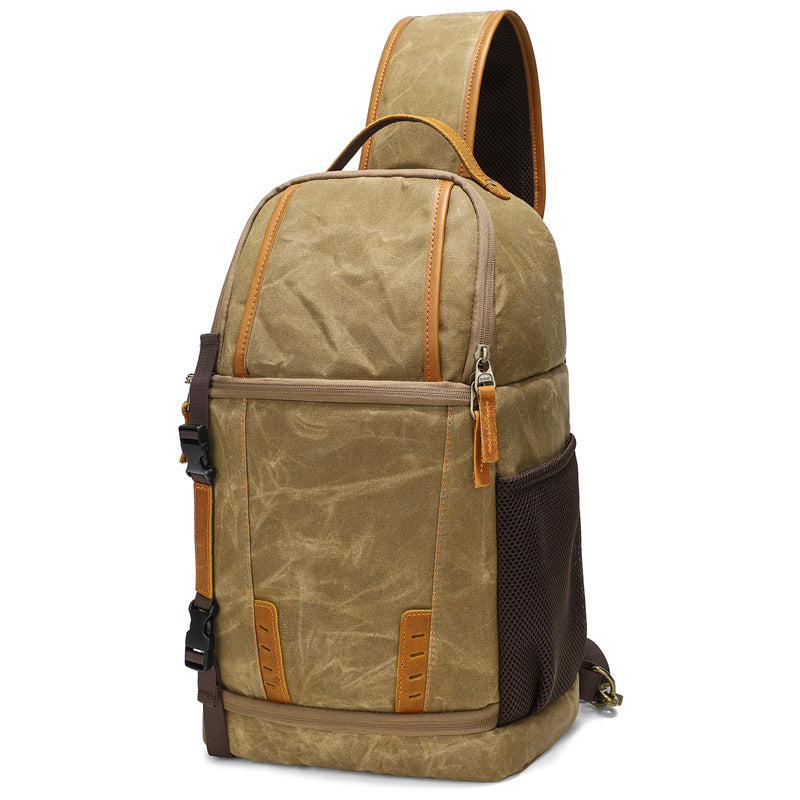 Fashion Trendy Canvas Leisure Waterproof Packet Bags