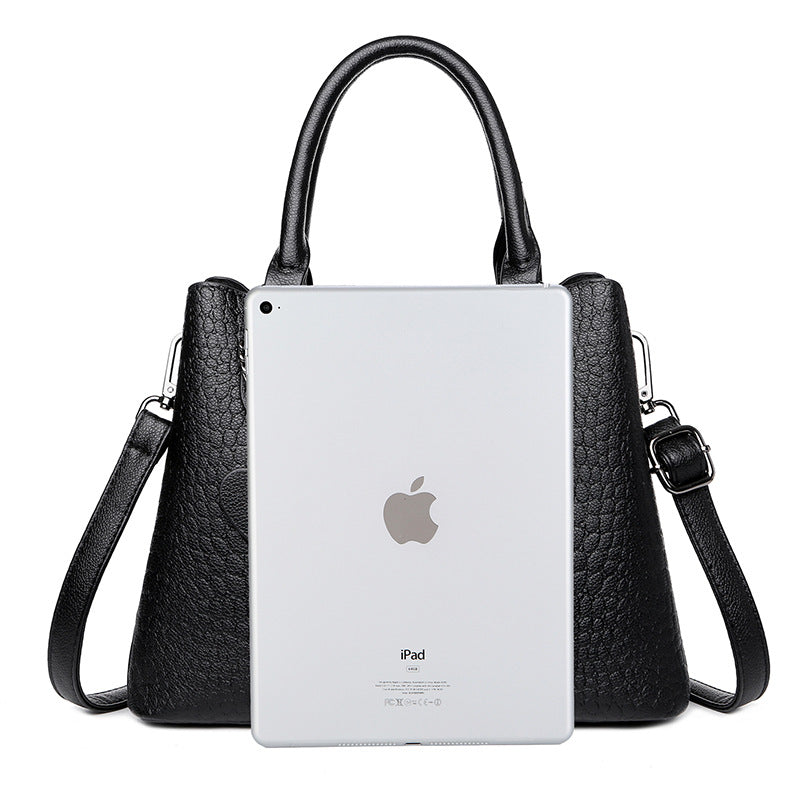 Women's Crocodile Pattern Korean Style Simple Fashion Handbags