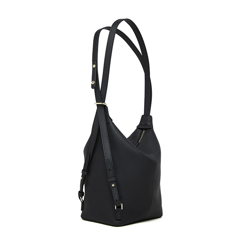 Women's Design Leather First Layer Underarm Crossbody Bags