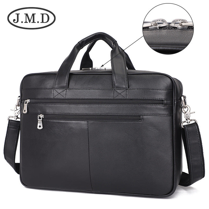 Men's Business Napa Leather Comfortable Texture Men's Handbags
