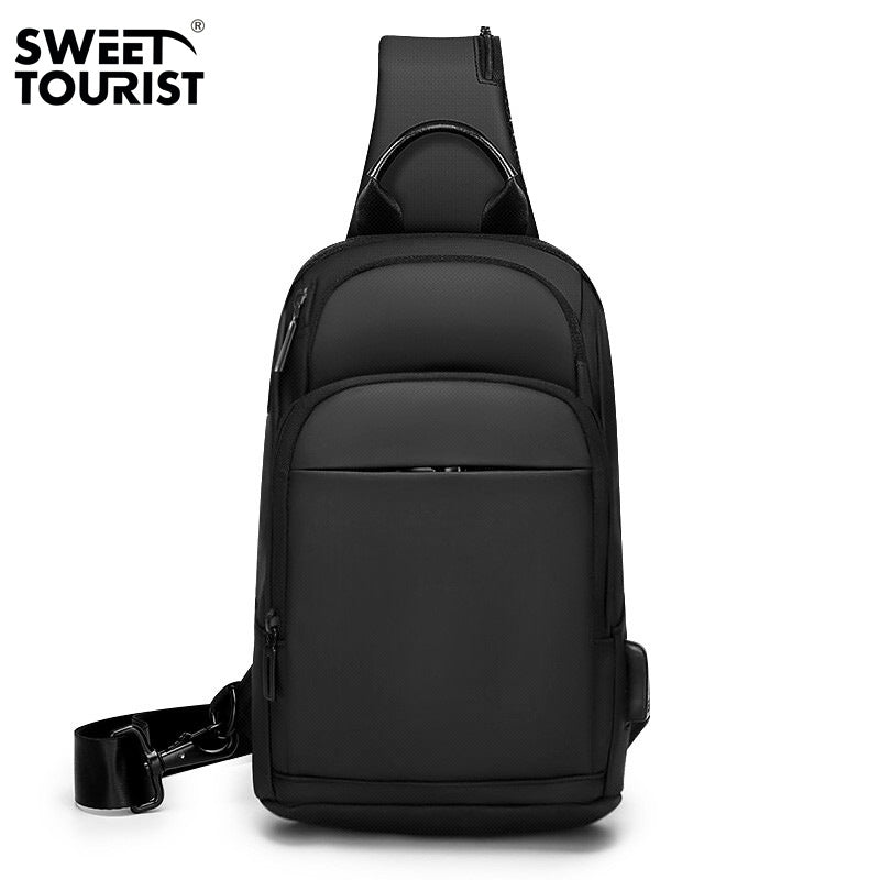 Women's & Men's & Large Capacity Oxford Cloth Waterproof Men's Chest Bags
