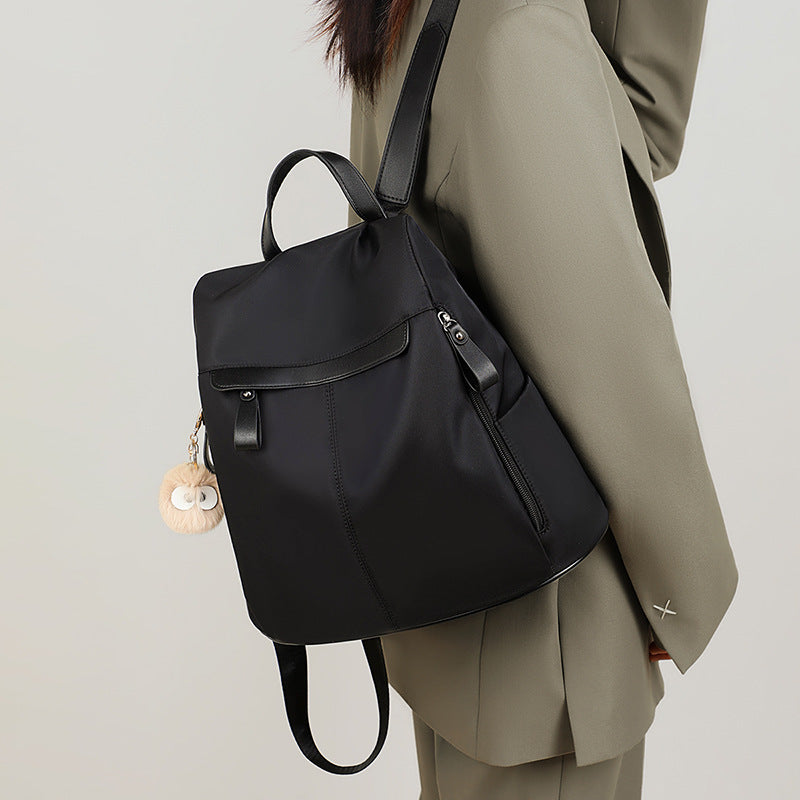 Women's Commuter Canvas Large Capacity College Backpacks