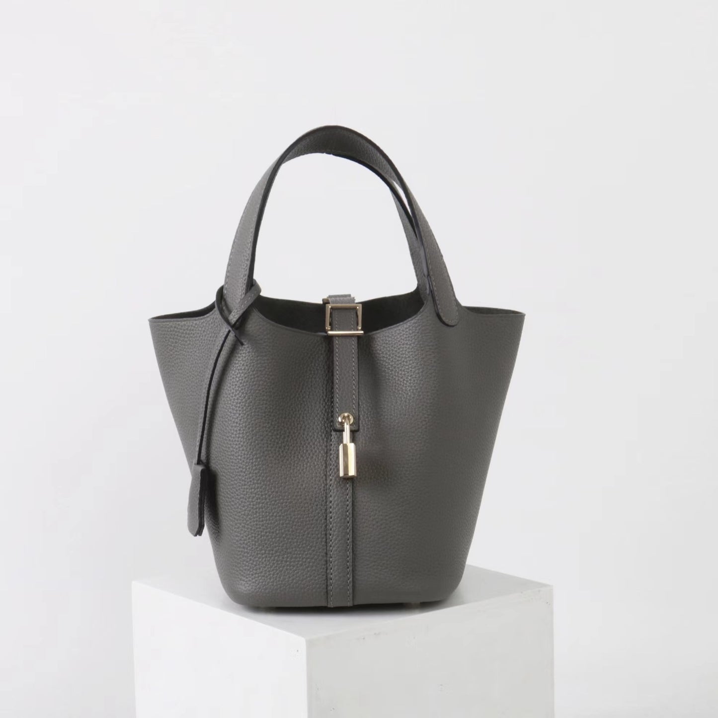 Top Layer Cowhide Home Food Basket Fashion Handbags