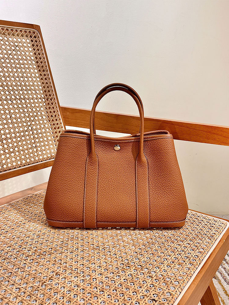 Women's Artisan Genuine Leather Portable Imported Cowhide Tote Bags