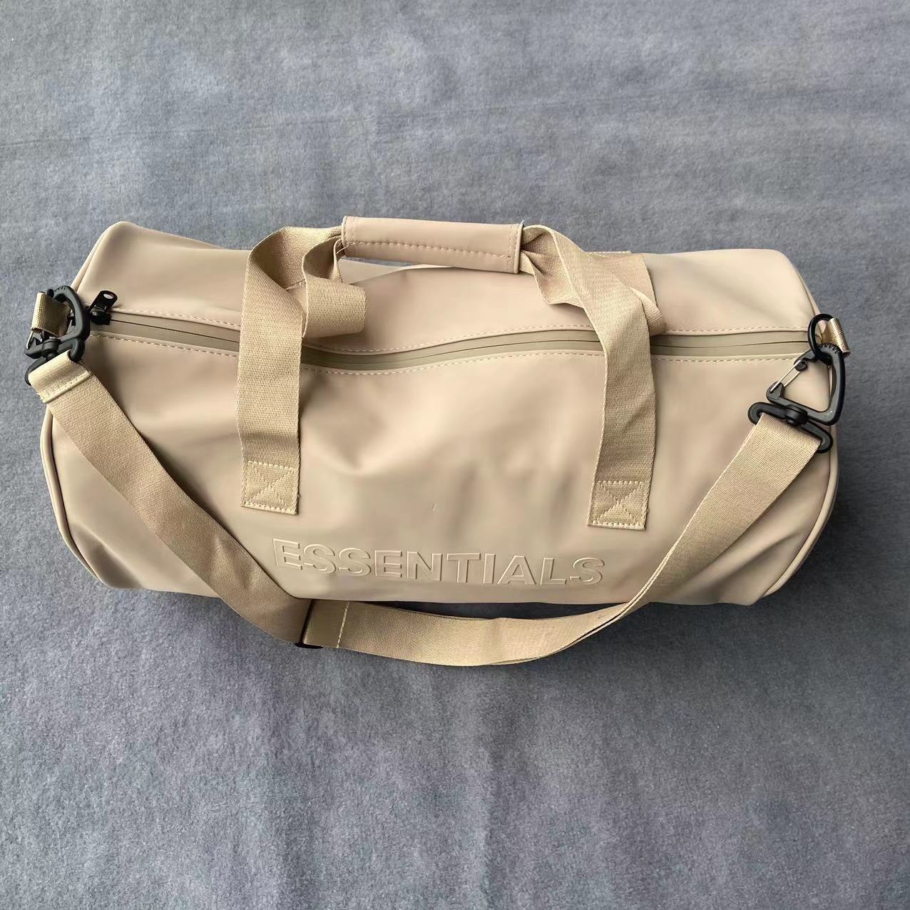 Glamorous Leather Size Dry Wet Separation Travel Bags