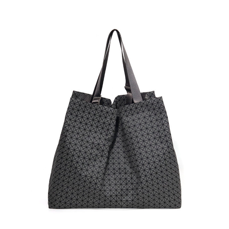 Women's Geometric Rhombus For Fashion Commuter Single Tote Bags