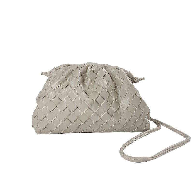 Women's Woven Cloud Dumpling Popular Fashion Clutch Shoulder Bags