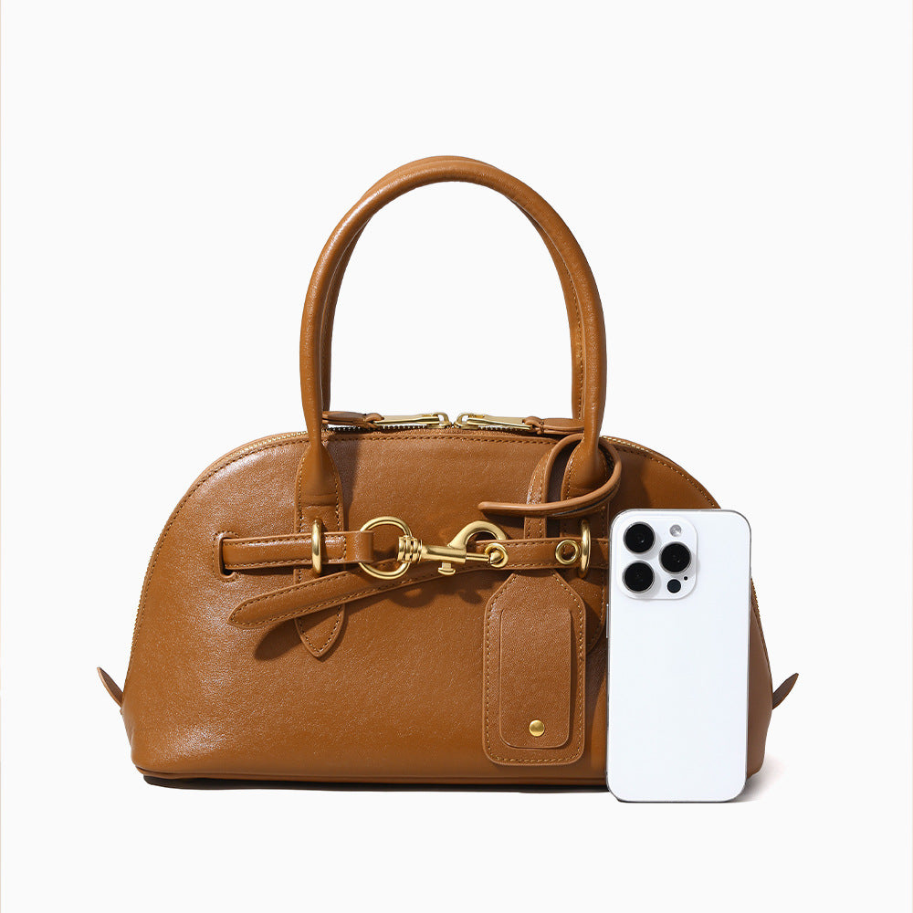 Women's Autumn Genuine Leather Fashion Commuter High-grade Handbags
