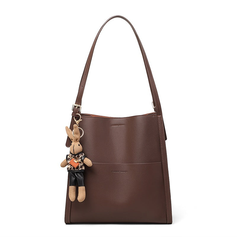 Women's Genuine Leather Large Capacity Commuter Shoulder Bags