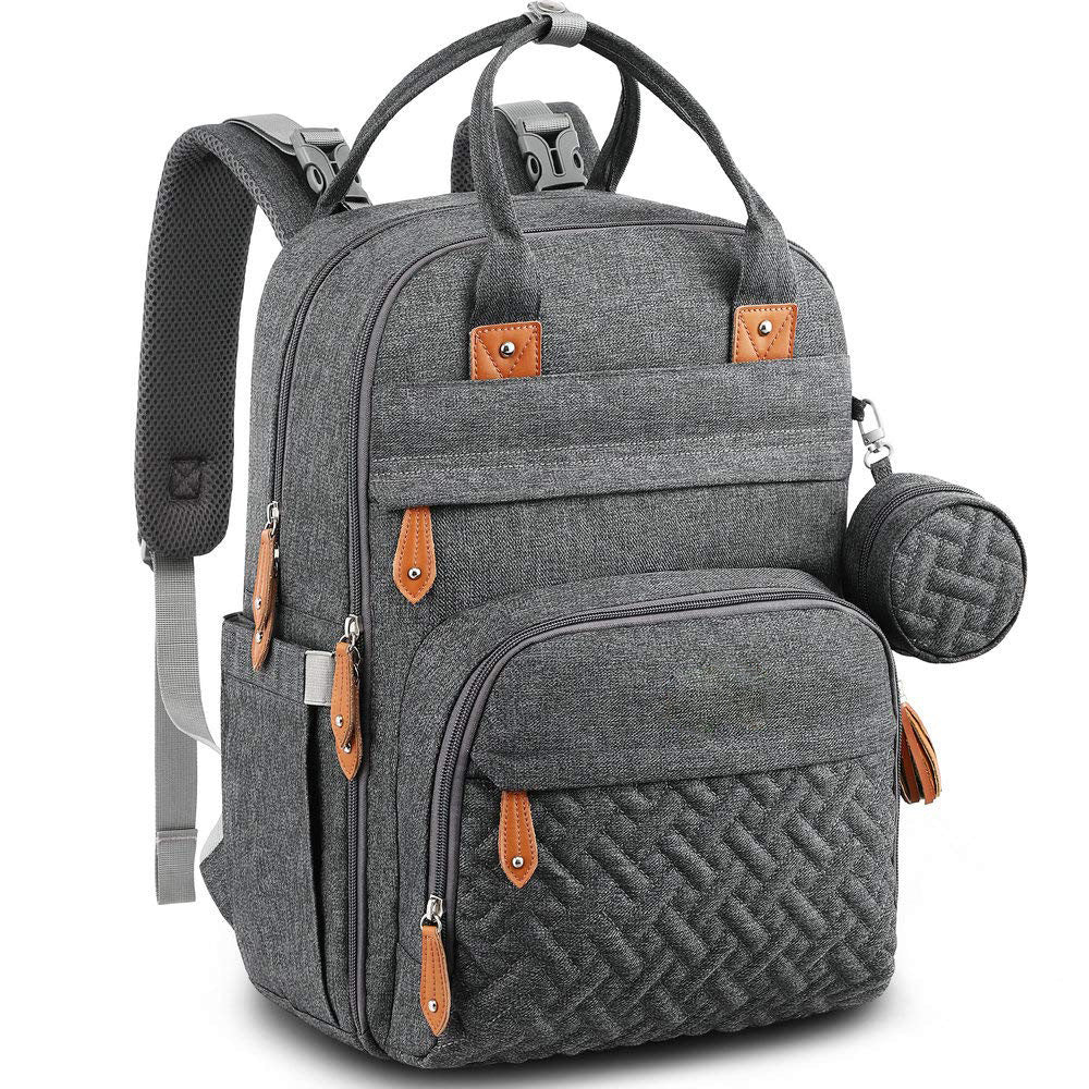 Folding Mummy Bedspread Multifunctional Foldable Diaper Bags