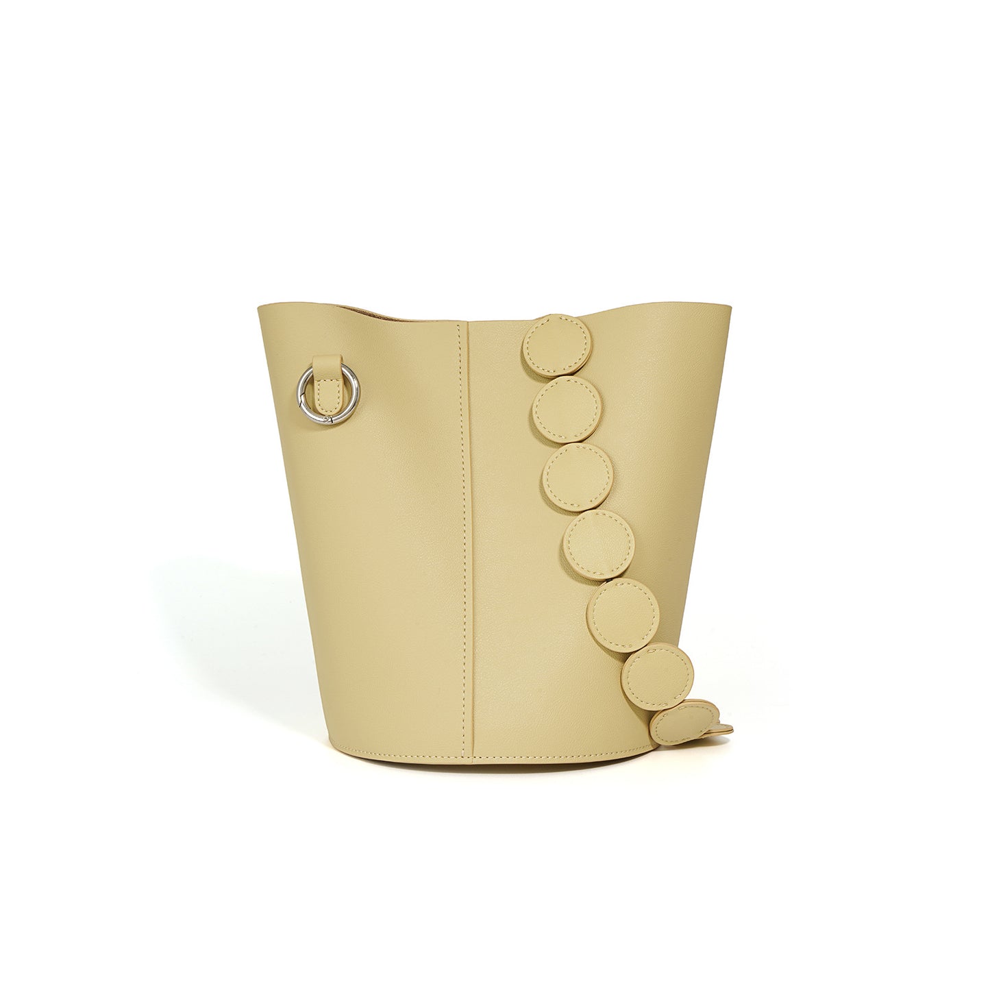Women's Commuter Design High Sense Portable Cowhide Bucket Bags