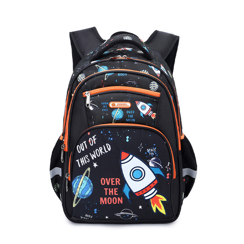 Primary Grade Burden Reduction Spine Protection Elementary School Students' Schoolbags