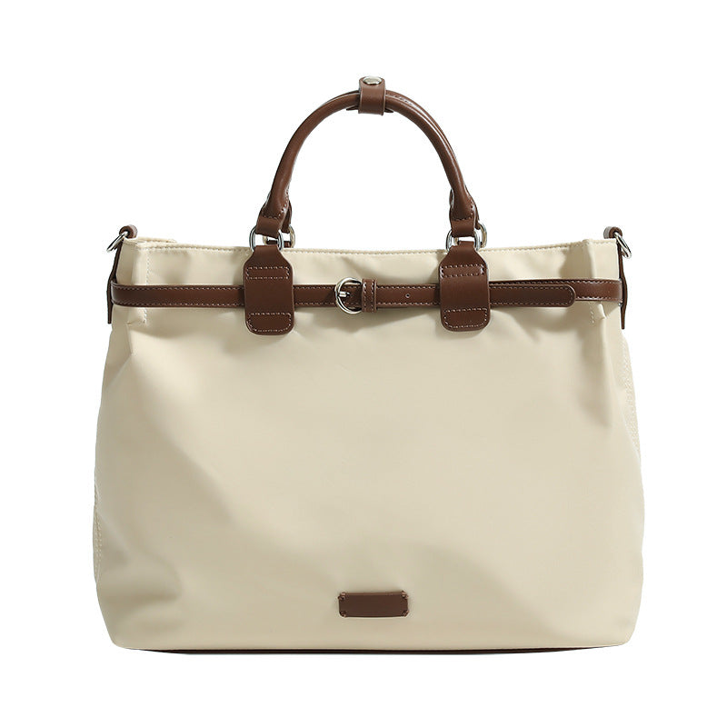 Women's Nylon Large Capacity Portable Class Commuter Tote Bags