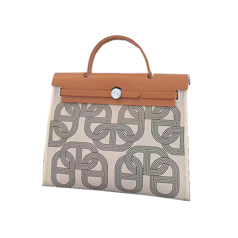 Large Capacity Kelly Genuine Leather With Shoulder Bags