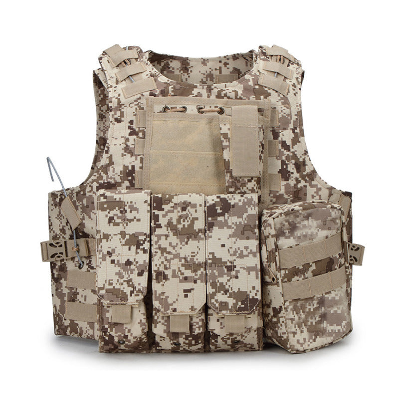 Amphibious Vest Field Camouflage Self-defense Combat Sports Backpacks