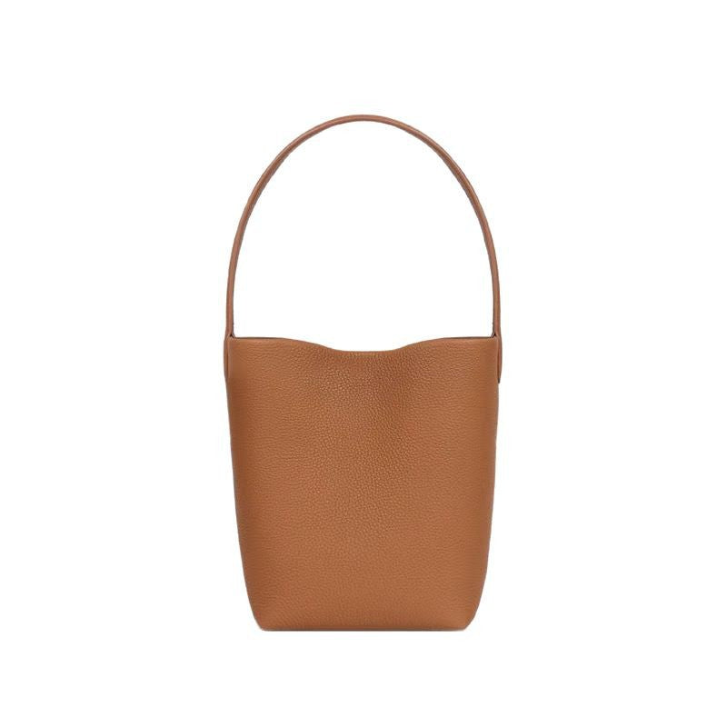 Korean Commuter High-grade Big Soft Leather Bucket Bags
