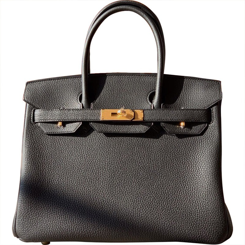 Fashion Classy Litchi Grain Latch Big Handbags