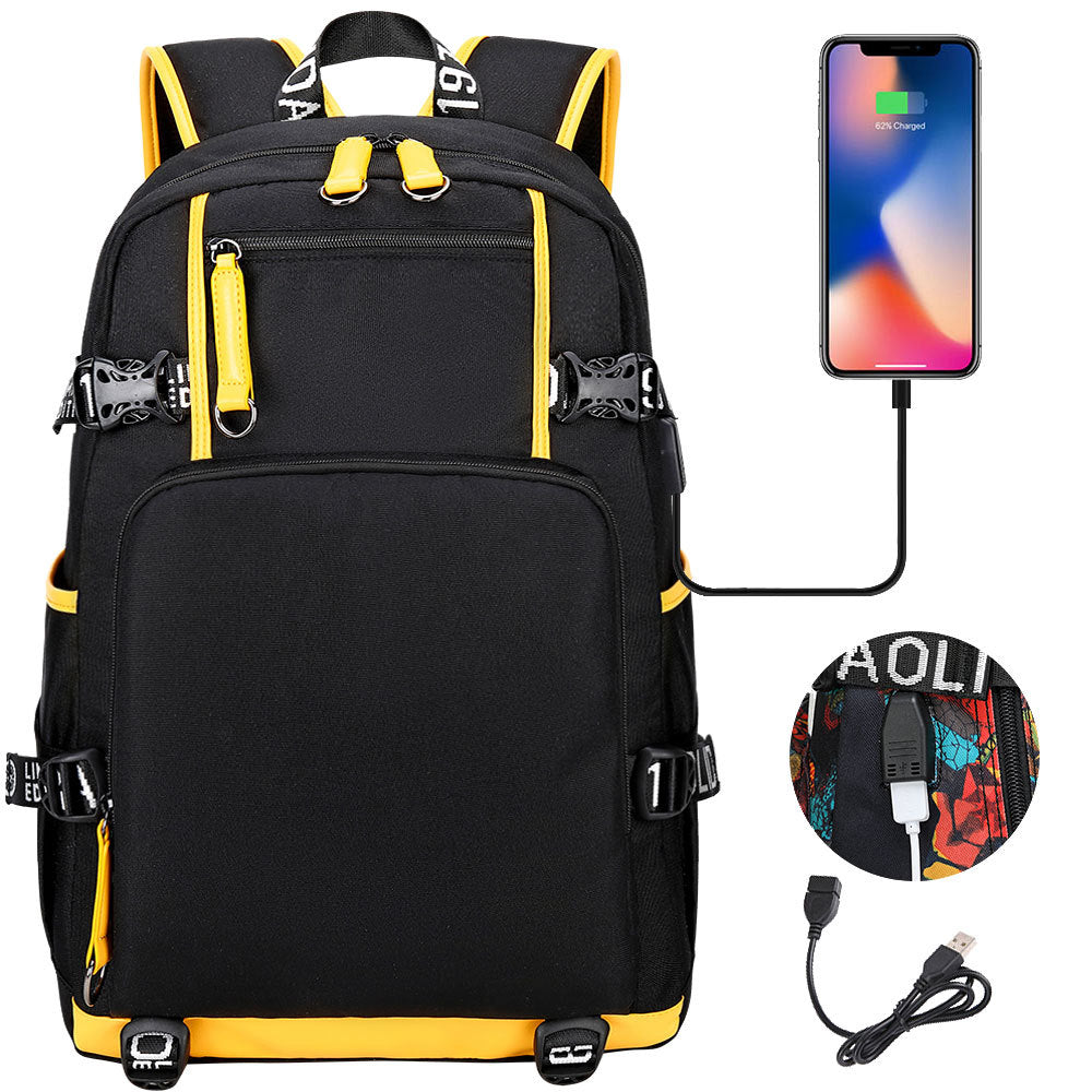 Women's & Men's & One Distribution Preferred Earphone Leisure Middle School Students' Schoolbags