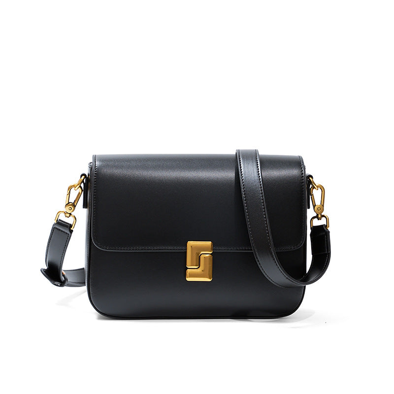Women's Classic Leather Advanced Genuine Underarm Small Square Bags