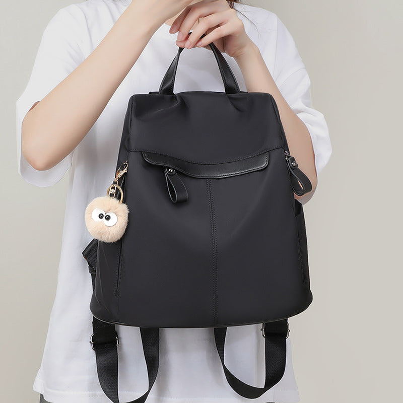 Women's Commuter Canvas Large Capacity College Backpacks
