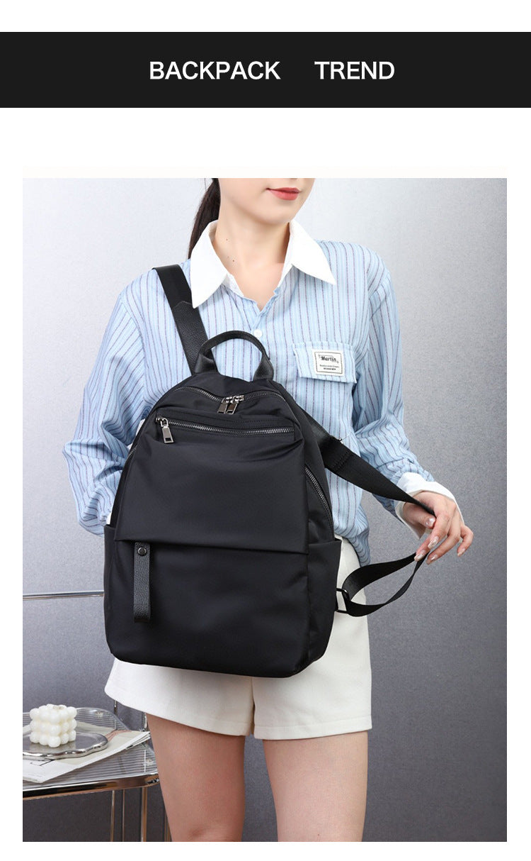 Women's Waterproof Oxford Cloth Large Capacity Computer Backpacks