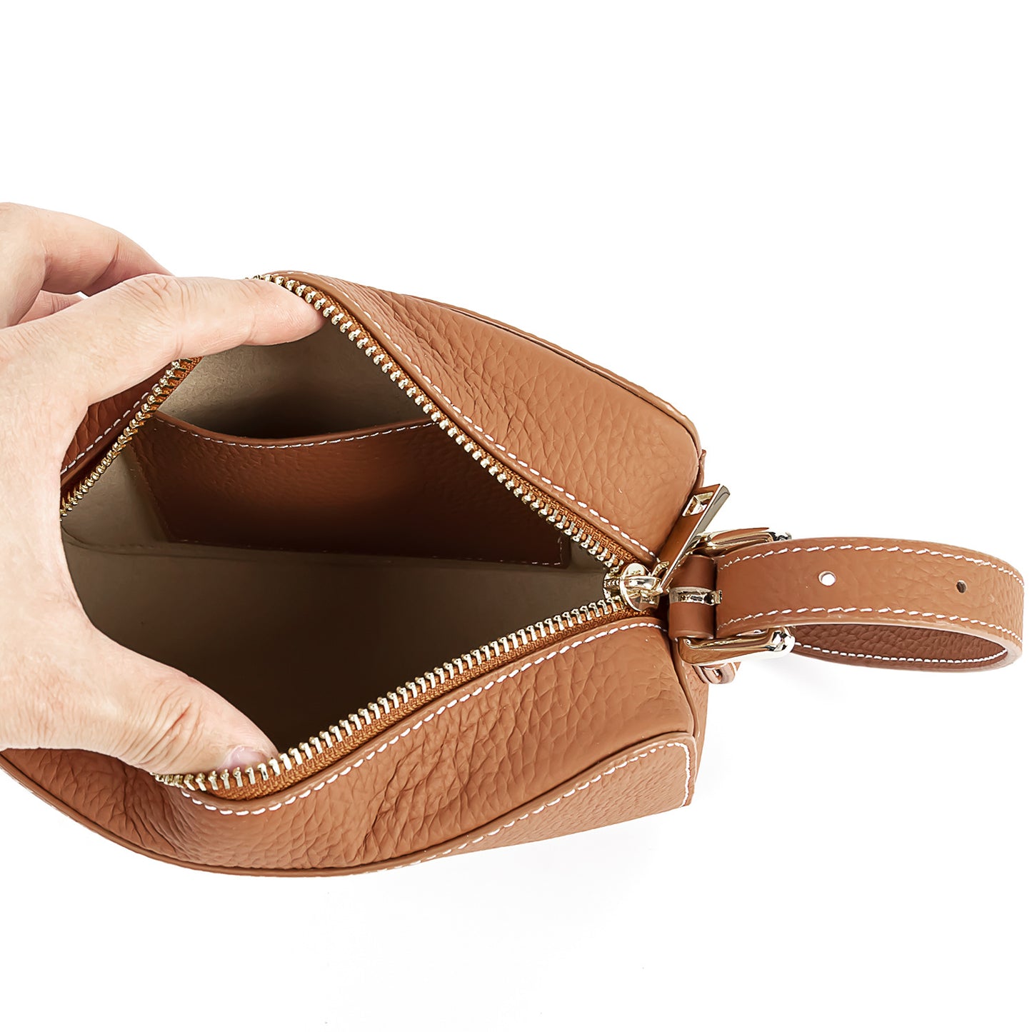Women's Australian Niche First Layer Cowhide Box Crossbody Bags